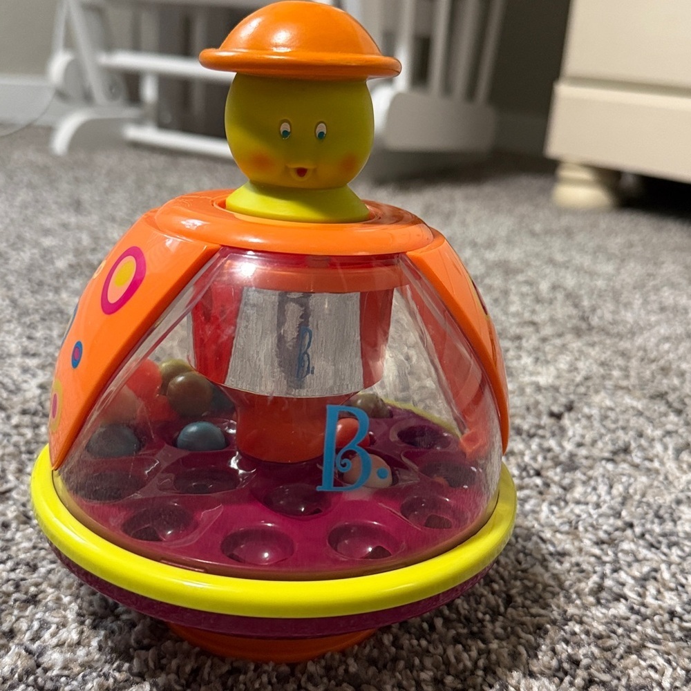 B Toys Ladybug Ball Popper Toy - Picture 3 of 5